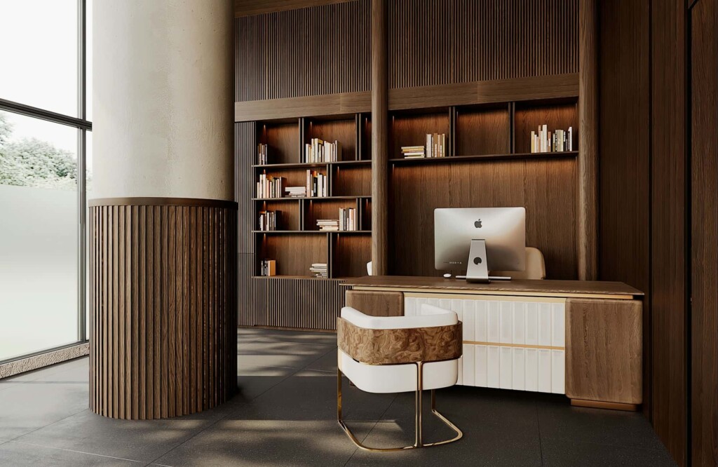 JM HOME OFFICE - XENA INTERIOR VISION студия дизайнера Ксении Лазаревич