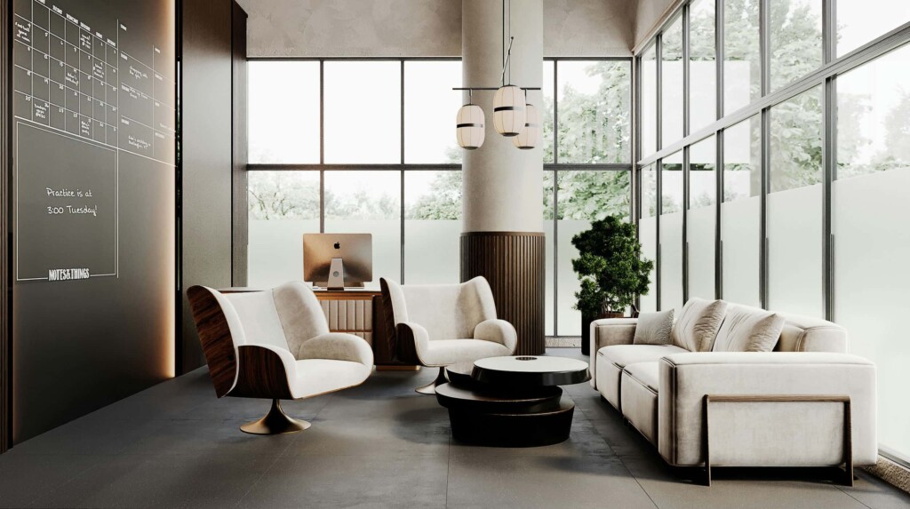 JM HOME OFFICE - XENA INTERIOR VISION студия дизайнера Ксении Лазаревич