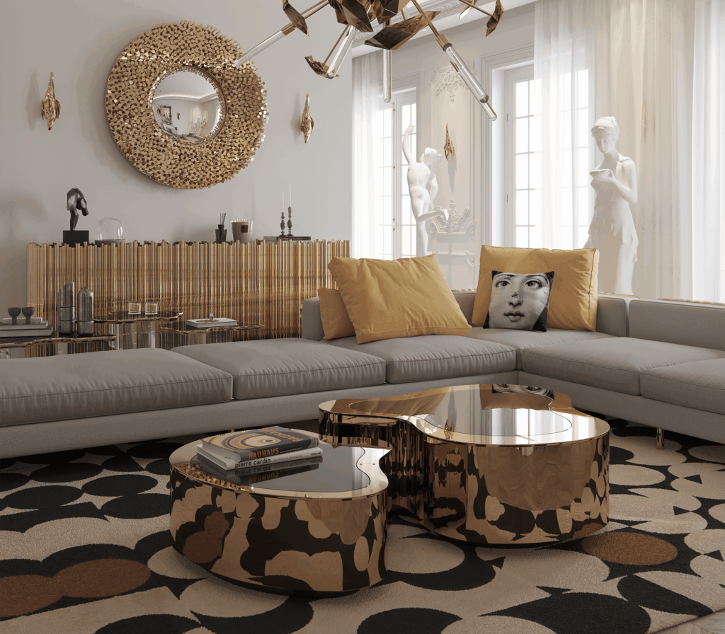 WAVE BIG CENTER TABLE - XENA INTERIOR VISION студия дизайнера Ксении Лазаревич